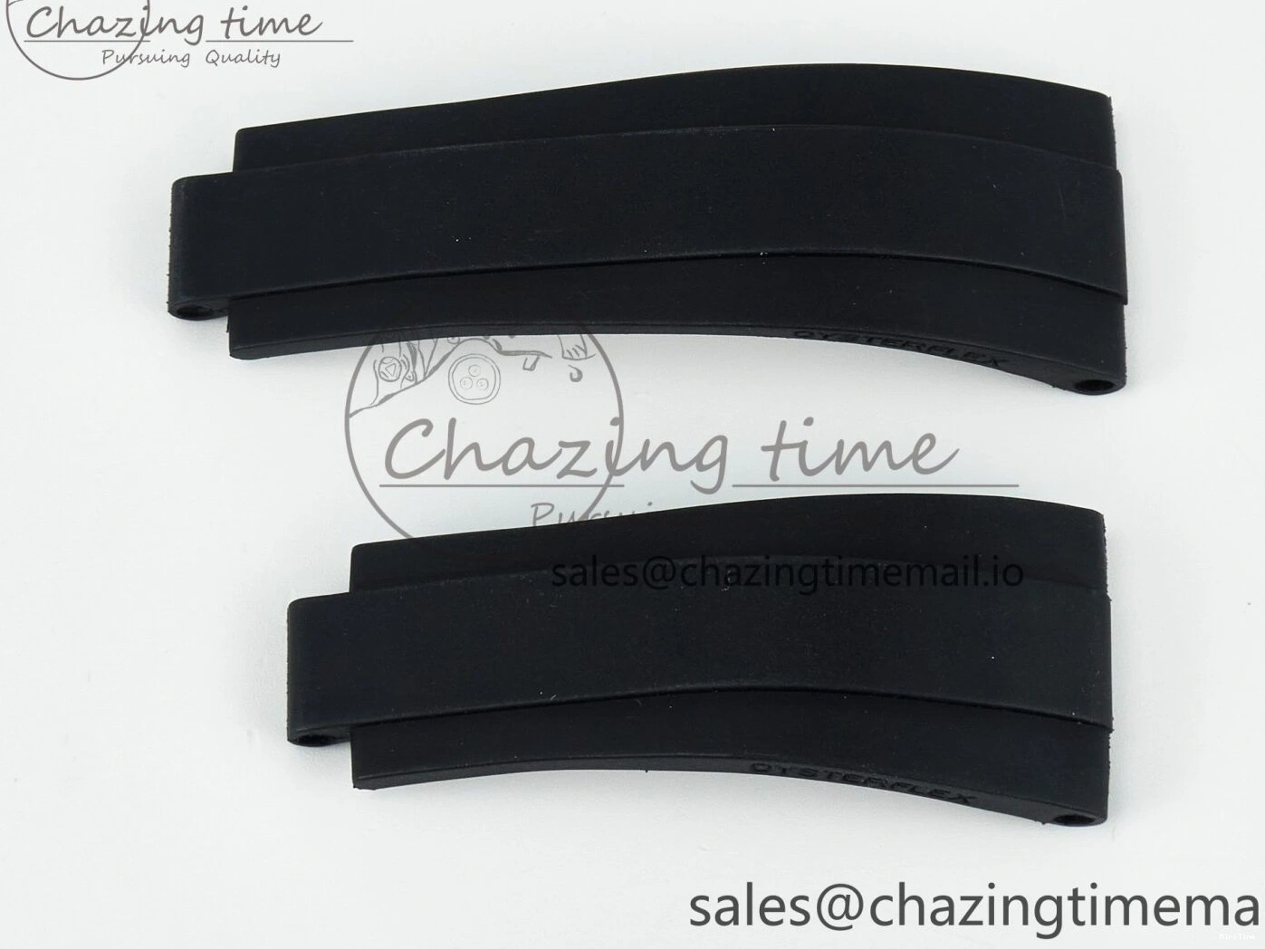 MiroTime 0426 WrinkleFree Yacht-Master 37mm 1:1 Best Edition Black Rubber Strap (Fits the Gen size) 417